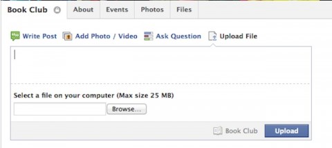 Grupos de Facebook ya pueden compartir archivos de hasta 25 MB