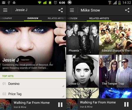 como usar spotify en android