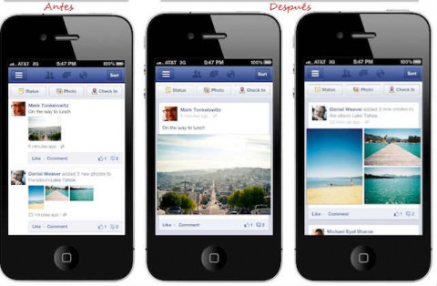 Facebook fotos grandes móviles