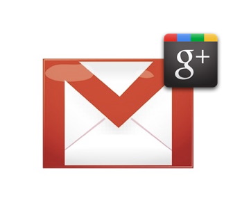 Google plus en Gmail