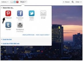 Flickr agrega nuevo botón para compartir en Pinterest