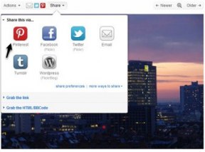 Flickr agrega nuevo botón para compartir en Pinterest