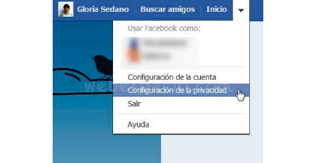 configurar privacidad