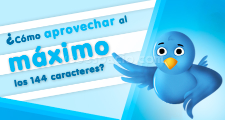 140 caracteres de Twitter