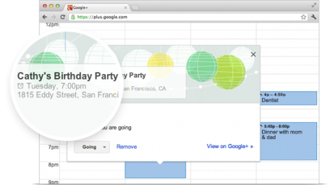 Google+ Eventos