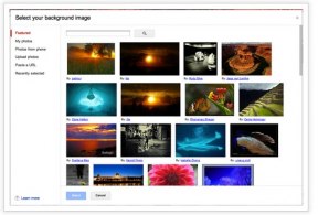 Gmail ya permite subir tu propia imagen como fondo