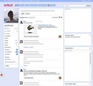 Vincula Orkut con Google plus
