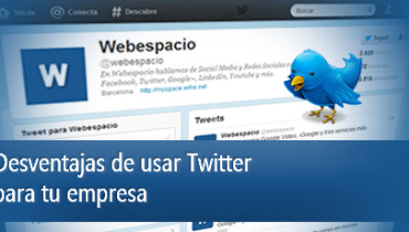 Desventajas de usar twitter para tu empresa