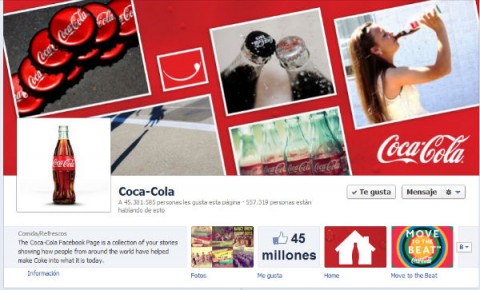 facebook cocacola