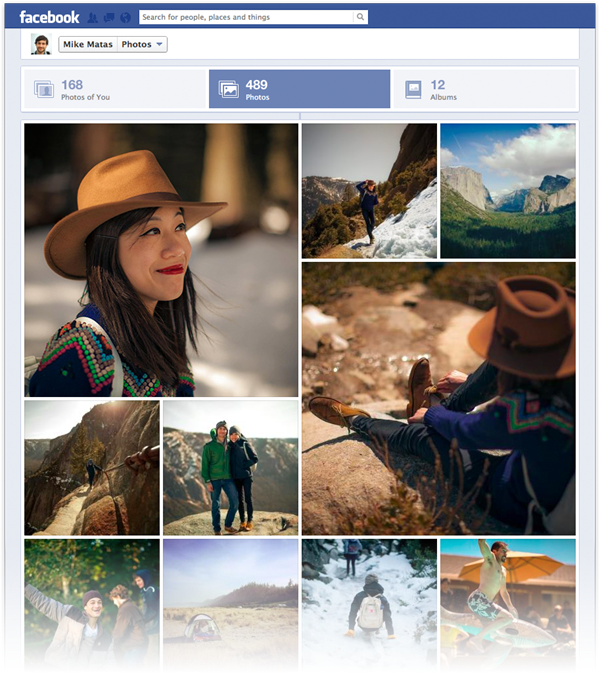 Facebook rediseña sección de fotos