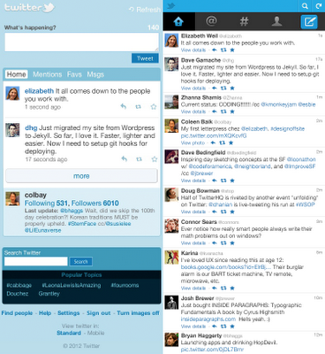Twitter renueva completamente mobile.twitter.com