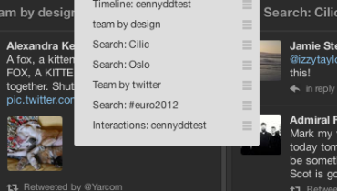 Actualización de Tweetdeck