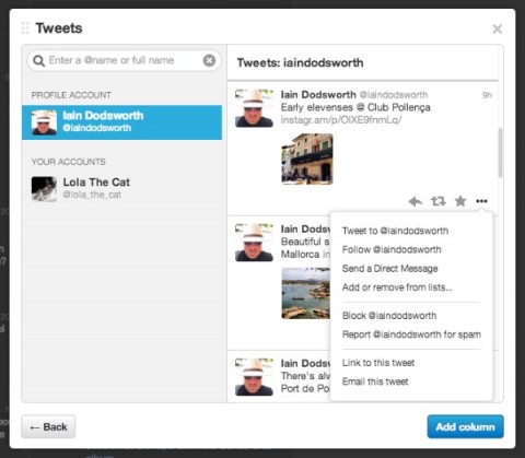 TweetDeck actualiza aplicación para Chrome y  su versión web  