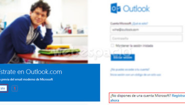 crear cuenta outlook