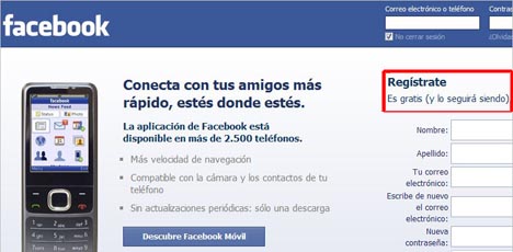 facebook es gratis