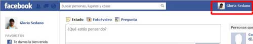 acceso perfil de Facebook