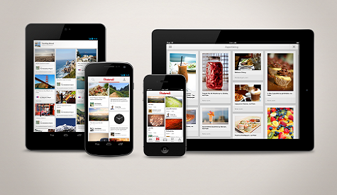 Pinterest para iPhone, iPad y Android