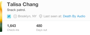 Nuevas notificaciones en Foursquare para seguir check-ins siempre