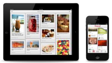 Pinterest se actualiza para dar soporte a iPhone 5