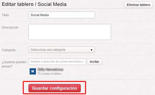 guardar configuracion