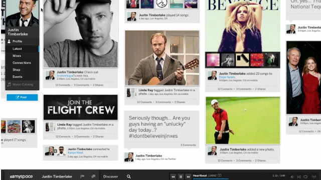 nuevo Myspace 2012