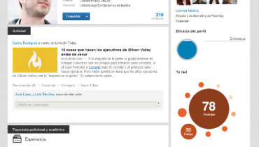 perfil de usuario de linkedin