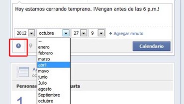 añadir fecha y hora