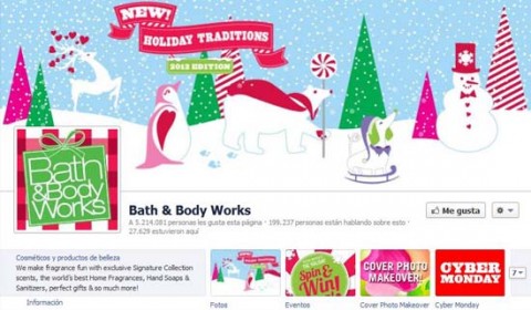 Bath & Body Works en Facebook