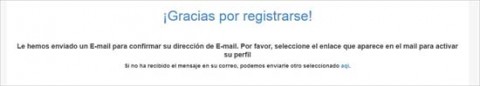 confirmar correo