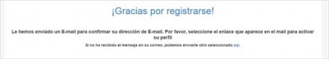 confirmar correo