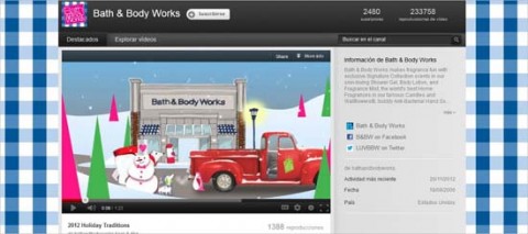 Bath & Body Works en YouTube