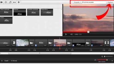 publicar un video