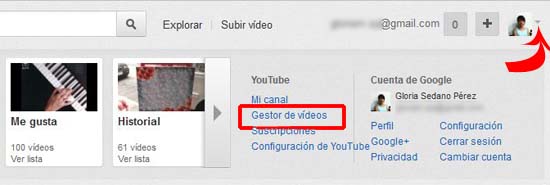 acceder al editor de youtube