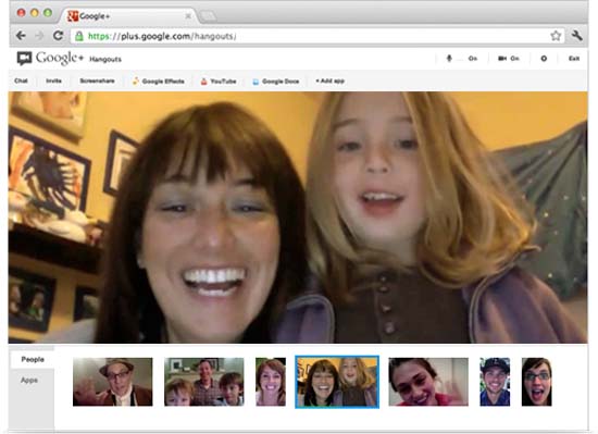 Características de los Hangout de Google Plus