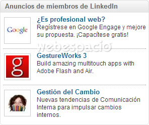 ejemplo anuncio linkedin ads