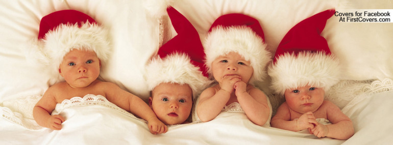 50 imágenes de Navidad para decorar la foto portada de Facebook