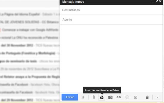 Gmail permite enviar archivos de hasta 10 GB con Google Drive