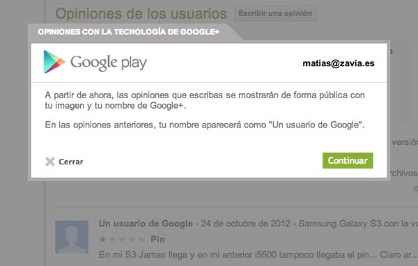 google plus se integra a google play