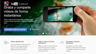 graba y comparte videos con youtube capture