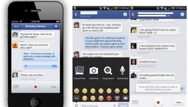 facebook messenger permite enviar mensajes voz