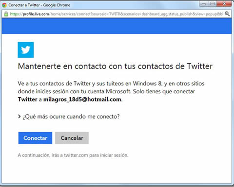 Outlook_mantener contacto.