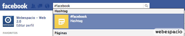 buscar hashtag facebook