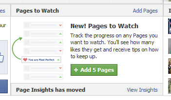 PagesToWatch de Facebook