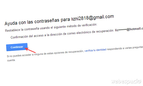 recuperar correo gmail correo electrónico 