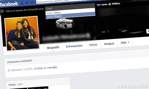 saber como ven otros mi perfil de facebook