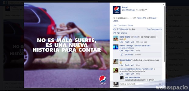 Anuncio Pepsi