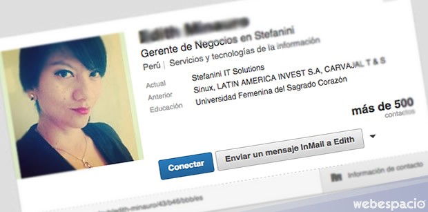 cuidado perfil linkedin