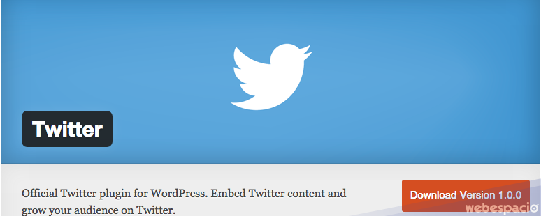 plugin twitter wordpress