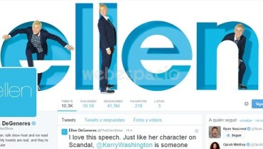 ellen degeneres twitter