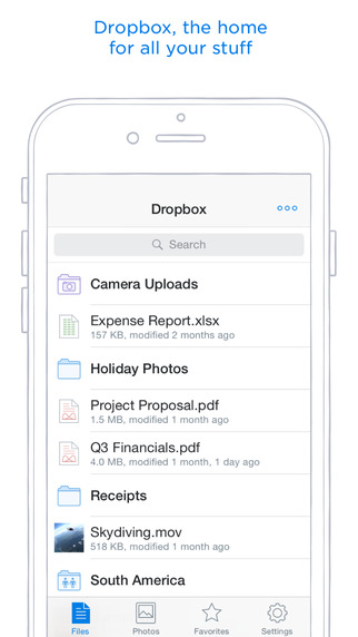 dropbox aplicacion